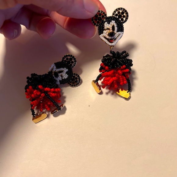 Disney X Bauble Bar Mickey statement earrings - Picture 3 of 4